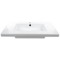 Rectangular White Ceramic Wall Mounted or Drop In Sink